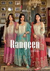 Rangeen Edition By Eba Chinon Printed Surat Readymade Suits Wholesale Market